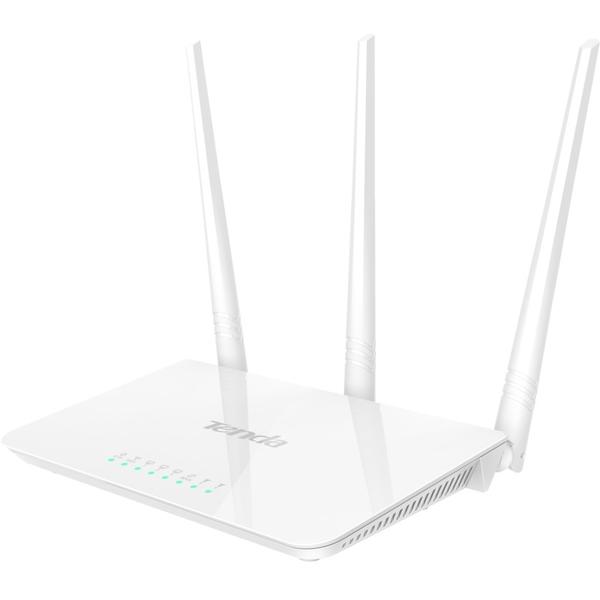 Router Wireless Tenda F3, 802.11 b/g/n, 1 x WAN, 3 x LAN, 300Mbps