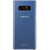 Capac protectie spate Samsung Clear Cover pentru Galaxy Note 8 (N950), Albastru/Transparent