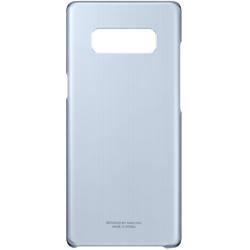 Clear Cover pentru Galaxy Note 8 (N950), Albastru/Transparent