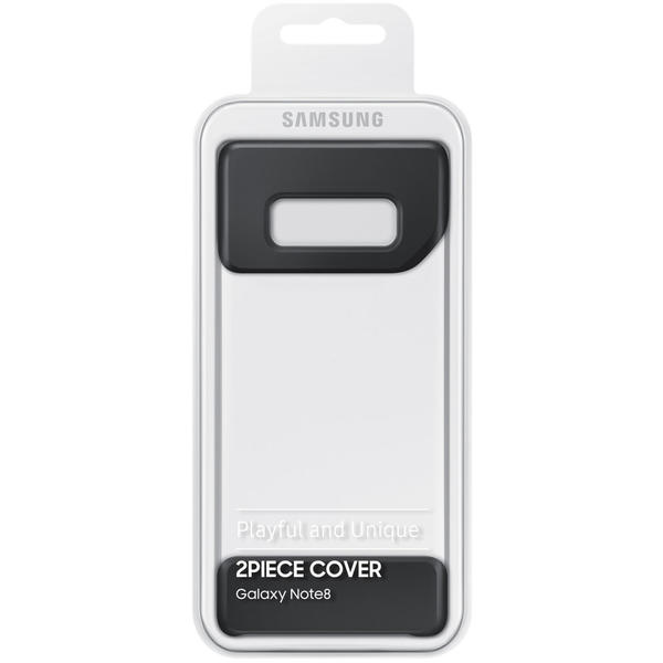 Capac protectie spate Samsung 2Piece Cover pentru Galaxy Note 8 (N950), Negru