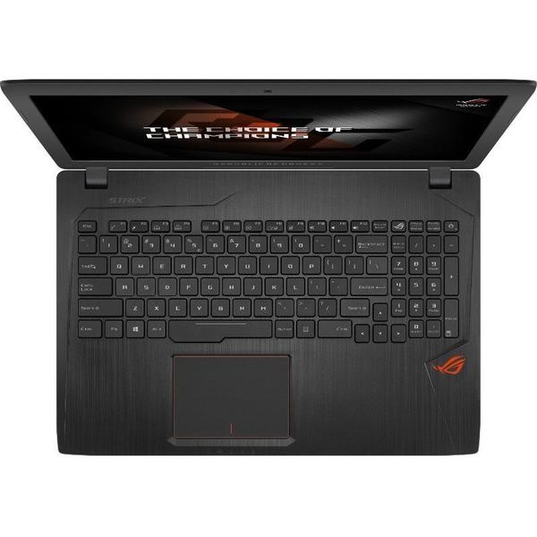 Laptop Asus ROG GL553VE-FY343, 15.6'' FHD, Core i7-7700HQ 2.8GHz, 8GB DDR4, 256GB SSD, GeForce GTX 1050 Ti 4GB, Endless OS, Negru