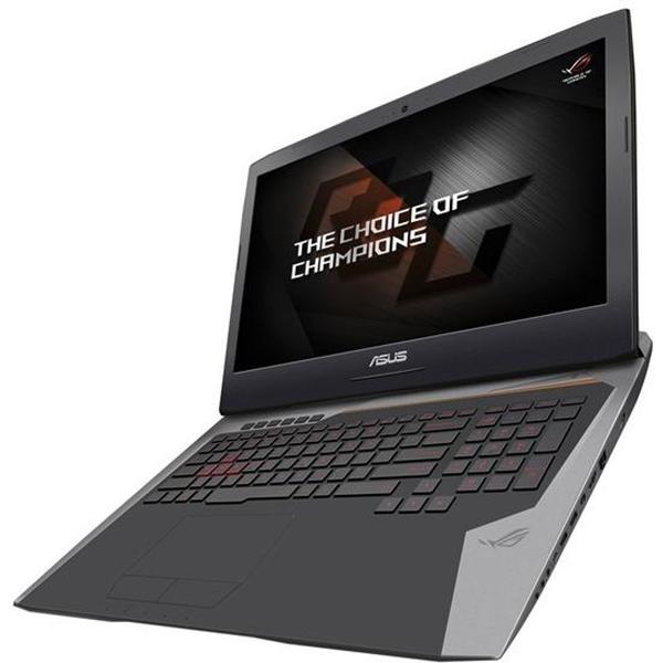 Laptop Asus ROG G752VS(KBL)-BA369T, 17.3'' FHD, Core i7-7820HQ 2.9GHz, 32GB DDR4, 1TB HDD + 2 x 256GB SSD, GeForce GTX 1070 8GB, Win 10 Home 64bit, Gri