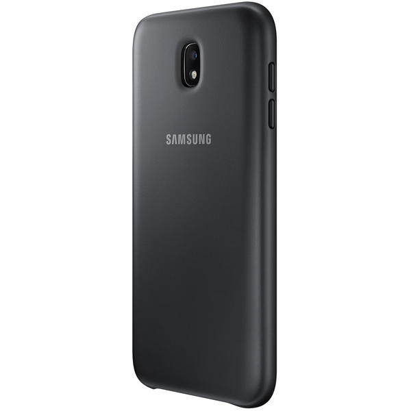 Capac protectie spate Samsung Dual Layer pentru Galaxy J7 2017 (J730), Negru