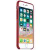 Capac protectie spate Apple Leather Case pentru iPhone 8/iPhone 7, Red