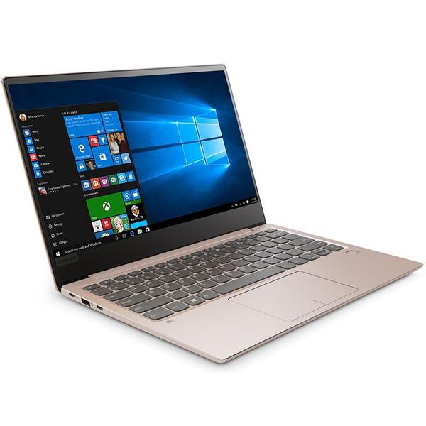Laptop Lenovo IdeaPad 720S-13IKB, 13.3'' FHD, Core i7-7500U 2.7GHz, 8GB DDR4, 256GB SSD, Intel HD 620, Win 10 Home 64bit, Champagne Gold