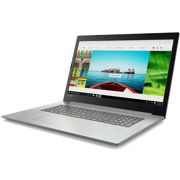 Laptop Lenovo IdeaPad 320-17IKB, 17.3'' HD, Core i3-6006U 2.0GHz, 4GB DDR4, 1TB HDD, Intel HD 520, FreeDOS, Platinum Grey