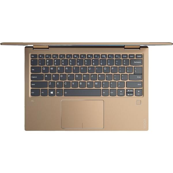 Laptop Lenovo Yoga 720, 13.3'' FHD Touch, Core i7-7500U 2.7GHz, 8GB DDR4, 256GB SSD, Intel HD 620, FingerPrint Reader, Win 10 Home 64bit, Copper