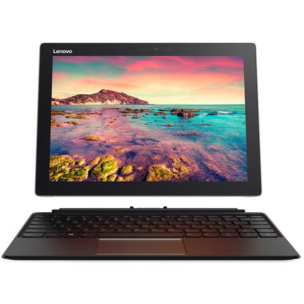Laptop Lenovo IdeaPad Miix 720-12IKB, 12.0'' QHD+ Touch, Core i5-7200U 2.5GHz, 4GB DDR4, 128GB SSD, Intel HD 620, Win 10 Pro 64bit, Negru