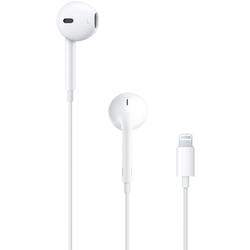 Casca handsfree Apple EarPods, Lightning, Alb