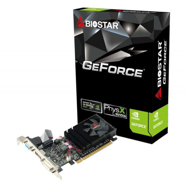 Placa video Biostar GeForce GT 710, 1GB DDR3, 64 biti