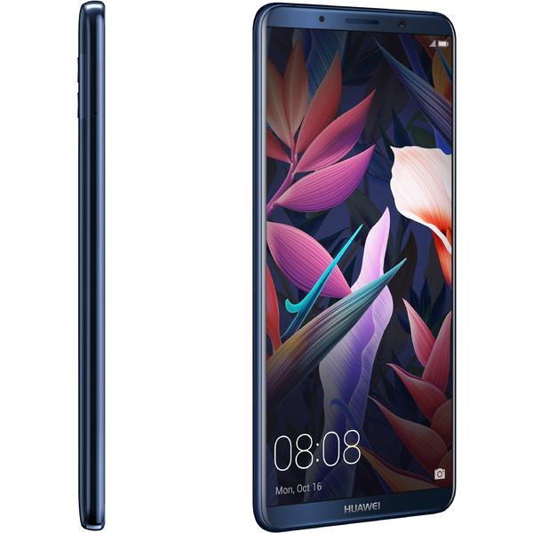 Smartphone Huawei Mate 10 Pro, Dual SIM, 6.0'' AMOLED Multitouch, Octa Core 2.4GHz + 1.8GHz, 6GB RAM, 128GB, Dual 20MP + 12MP, 4G, Midnight Blue