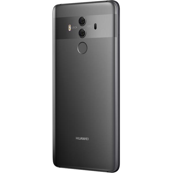 Smartphone Huawei Mate 10 Pro, Dual SIM, 6.0'' AMOLED Multitouch, Octa Core 2.4GHz + 1.8GHz, 6GB RAM, 128GB, Dual 20MP + 12MP, 4G, Titanium Grey