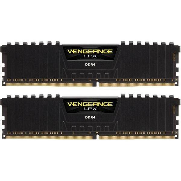 Memorie Corsair Vengeance LPX Black, 32GB, DDR4, 3000MHz, CL16, 1.35V, Kit Dual Channel