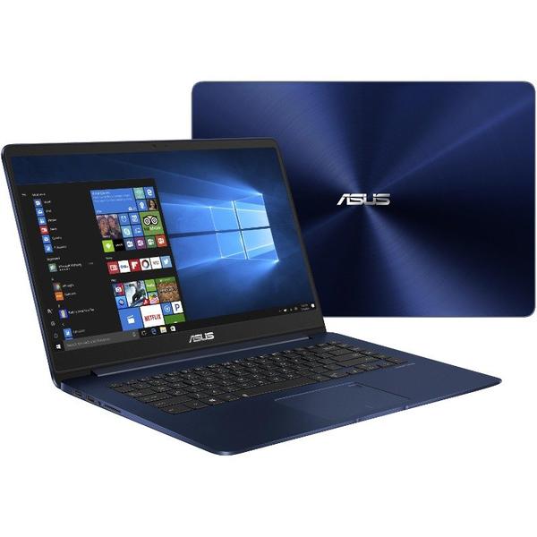 Laptop Asus ZenBook UX530UQ-FY032R, 15.6'' FHD, Core i7-7500U 2.7GHz, 16GB DDR4, 512GB SSD, GeForce 940MX 2GB, FingerPrint Reader, Win 10 Pro 64bit, Royal Blue