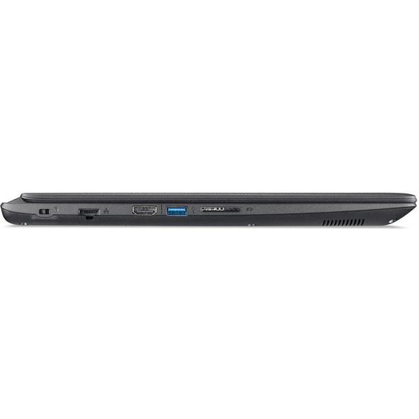Laptop Acer Aspire A315-51-370G, 15.6'' FHD, Core i3-6006U 2.0GHz, 4GB DDR4, 1TB HDD, Intel HD 520, Linux, Negru