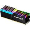 Memorie G.Skill Trident Z RGB, 64GB, DDR4, 3000MHz, CL14, 1.35V, Kit Quad Channel