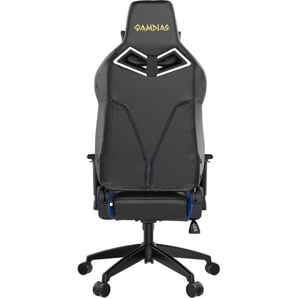 Scaun Gaming Gamdias Achilles E1 L, Negru/Albastru