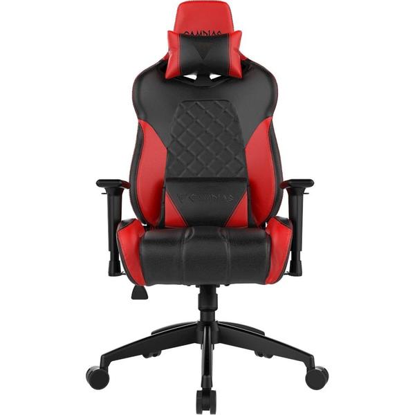 Scaun Gaming Gamdias Achilles E1 L, Negru/Rosu