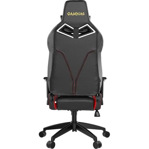 Scaun Gaming Gamdias Achilles E1 L, Negru/Rosu