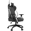 Scaun Gaming Gamdias Achilles E1 L, Negru/Alb