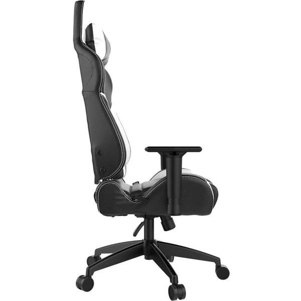 Scaun Gaming Gamdias Achilles E1 L, Negru/Alb