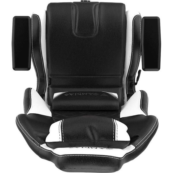 Scaun Gaming Gamdias Achilles E1 L, Negru/Alb