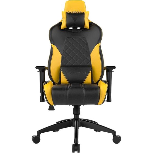 Scaun Gaming Gamdias Achilles E1 L, Negru/Galben