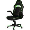 Scaun Gaming Inaza Interceptor, Negru/Verde