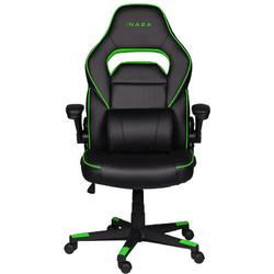 Scaun Gaming Inaza Interceptor, Negru/Verde