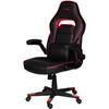 Scaun Gaming Inaza Interceptor, Negru/Rosu