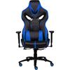 Scaun Gaming Inaza Predator, Negru/Albastru