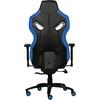 Scaun Gaming Inaza Predator, Negru/Albastru