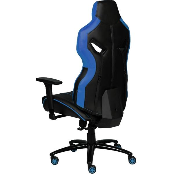 Scaun Gaming Inaza Predator, Negru/Albastru