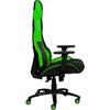 Scaun Gaming Inaza Predator, Negru/Verde