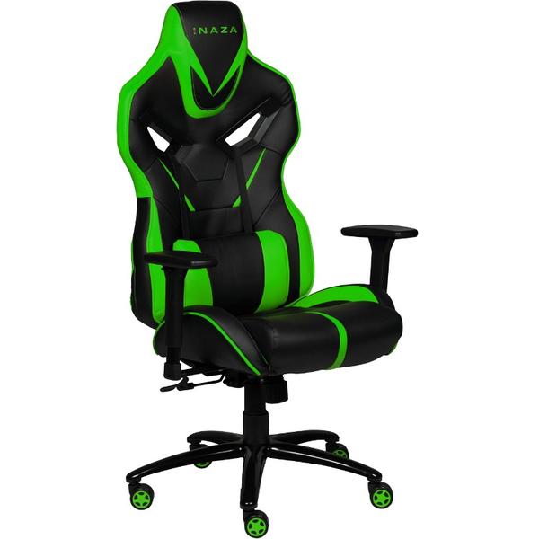 Scaun Gaming Inaza Predator, Negru/Verde