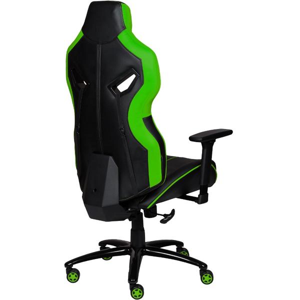 Scaun Gaming Inaza Predator, Negru/Verde