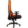 Scaun Gaming Inaza Predator, Negru/Portocaliu