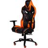 Scaun Gaming Inaza Predator, Negru/Portocaliu