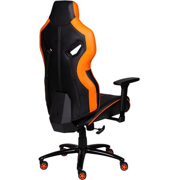 Scaun Gaming Inaza Predator, Negru/Portocaliu