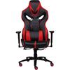 Scaun Gaming Inaza Predator, Negru/Rosu