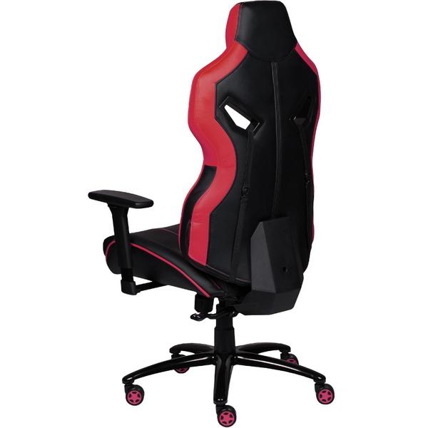 Scaun Gaming Inaza Predator, Negru/Rosu