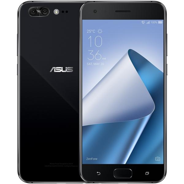 Smartphone Asus ZenFone 4 Pro ZS551KL, Dual SIM, 5.5'' AMOLED Multitouch, Octa Core 2.45GHz + 1.9GHz, 6GB RAM, 128GB, Dual 12MP + 16MP, 4G, Pure Black