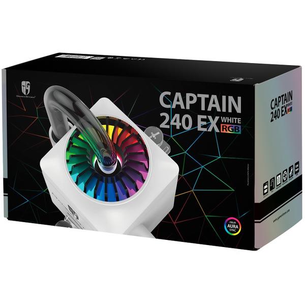 Cooler CPU AMD / Intel Deepcool Gamer Storm Captain 240 EX White RGB