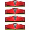 Memorie A-DATA XPG Z1 Red, 16GB, DDR4, 2666MHz, CL16, 1.35V, Kit Quad Channel