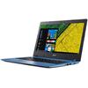 Laptop Acer Aspire A114-31-C43D, 14" HD, Celeron N3450 1.1GHz, 4GB DDR3L, 64GB eMMC, Intel HD 500, Windows 10 S, Albastru