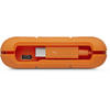 SSD Lacie Rugged Thunderbolt USB-C, 500GB, Thunderbolt/USB Tip C, Portocaliu/Alb