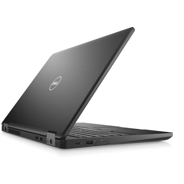 Laptop Dell Latitude 5580, 15.6" FHD, Core i5-7200U 2.5GHz, 8GB DDR4, 256GB SSD, Intel HD 620, Ubuntu Linux, Negru