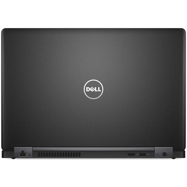 Laptop Dell Latitude 5580, 15.6" HD, Core i5-7200U 2.5GHz, 4GB DDR4, 500GB HDD, Intel HD 620, Windows 10 Pro, Negru
