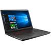 Laptop Asus ROG Strix GL702ZC-GC179T, 17.3" FHD IPS, Ryzen 7 1700 3.0GHz, 16GB DDR4, 1TB HDD, Radeon RX 580 4GB, Windows 10 Home, Negru
