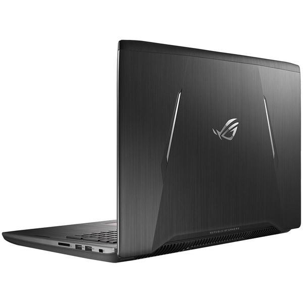 Laptop Asus ROG Strix GL702ZC-GC179T, 17.3" FHD IPS, Ryzen 7 1700 3.0GHz, 16GB DDR4, 1TB HDD, Radeon RX 580 4GB, Windows 10 Home, Negru